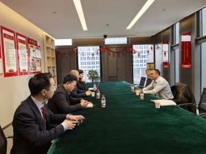 基金会理事长一行到北京德恒（雄安）律师事务所洽谈合作事宜